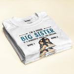 Back To Back Proud Sisters - Personalized Shirt - Gifts For Sisters