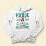 Lifesaver Isn't An Official Job Title - Personalized Shirt - Birthday Gift For Doctor, Nurse, Colleagues, Funny Gift