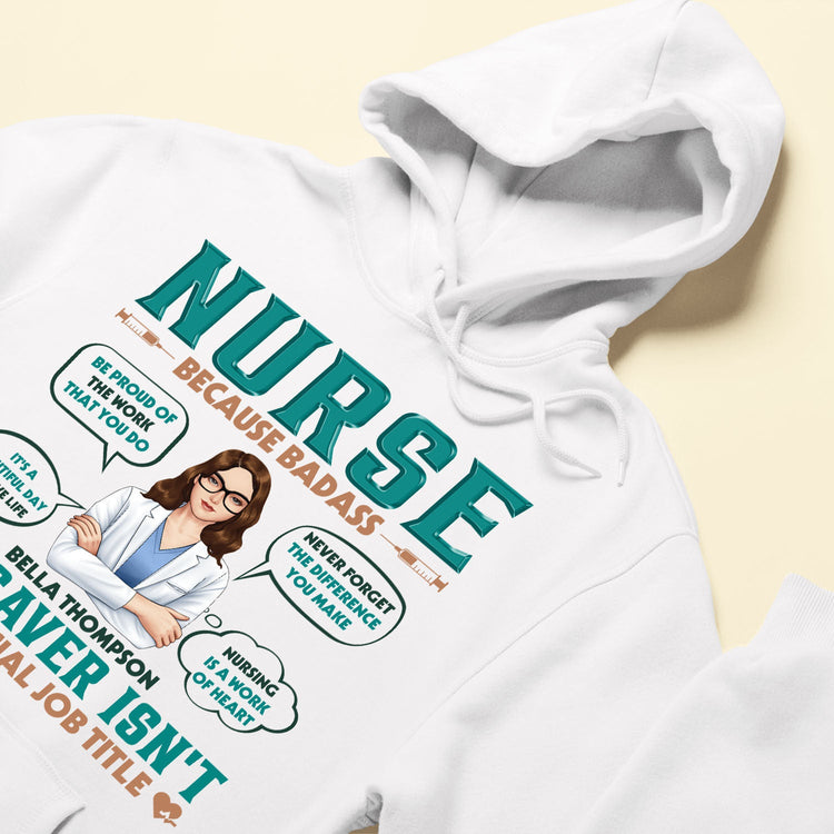 Lifesaver Isn't An Official Job Title - Personalized Shirt - Birthday Gift For Doctor, Nurse, Colleagues, Funny Gift