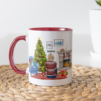 Bake Stuff Drink Hot Cocoa - Personalized Accent Mug