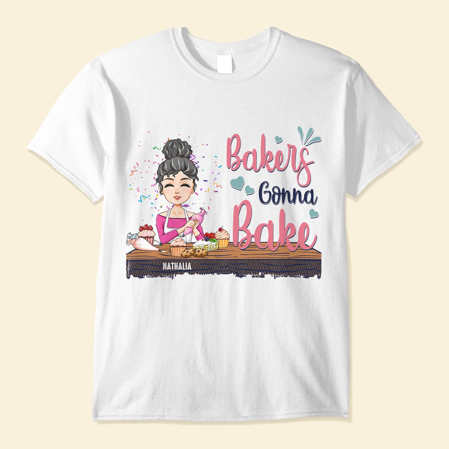 Baker Gonna Bake - Personalized Shirt - Gift For Baking Lover, Baker, Bakery