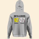 Baseball & Softball Numbers Family - Personalized Back Printed Shirt