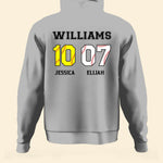 Baseball & Softball Numbers Family - Personalized Back Printed Shirt