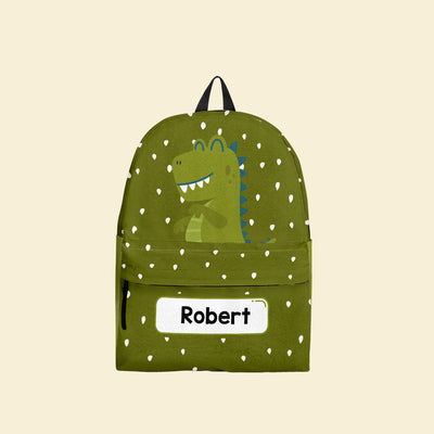 Be Unique Be Happy Be You - Personalized Kid Backpack - Animal Version