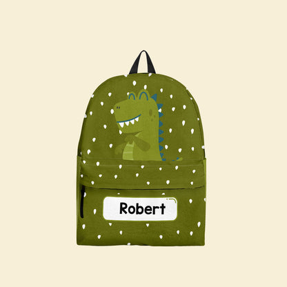 Be Unique Be Happy Be You - Personalized Kid Backpack - Animal Version