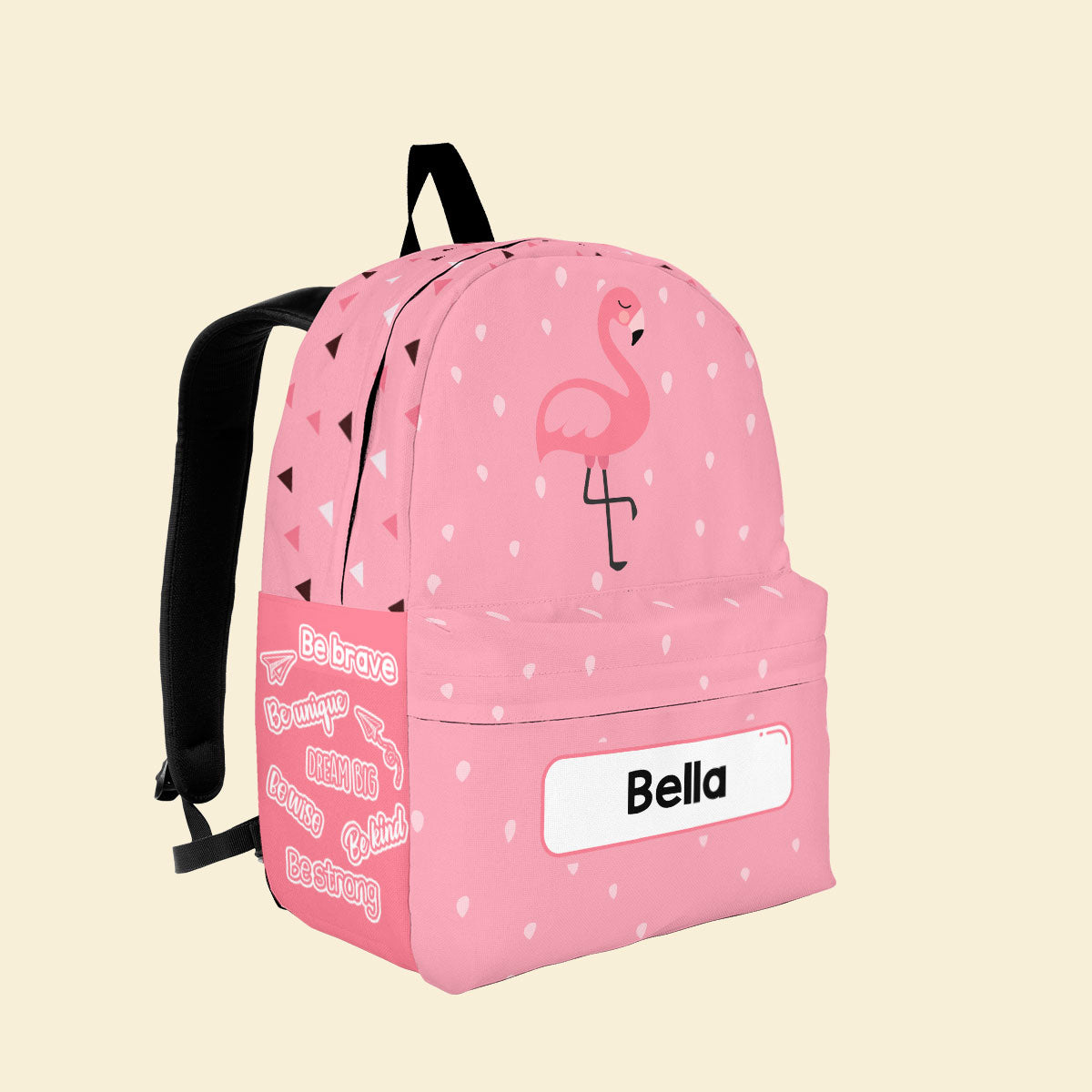 Be Unique Be Happy Be You - Personalized Backpack - Animal Version