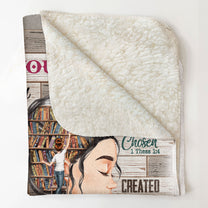 Beautiful Victorious Chosen - Personalized Blanket