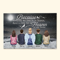 I Am Always With You - Personalized Canvas - Christmas Gift For Family, Memorial Canvas, Rememberance Canvas