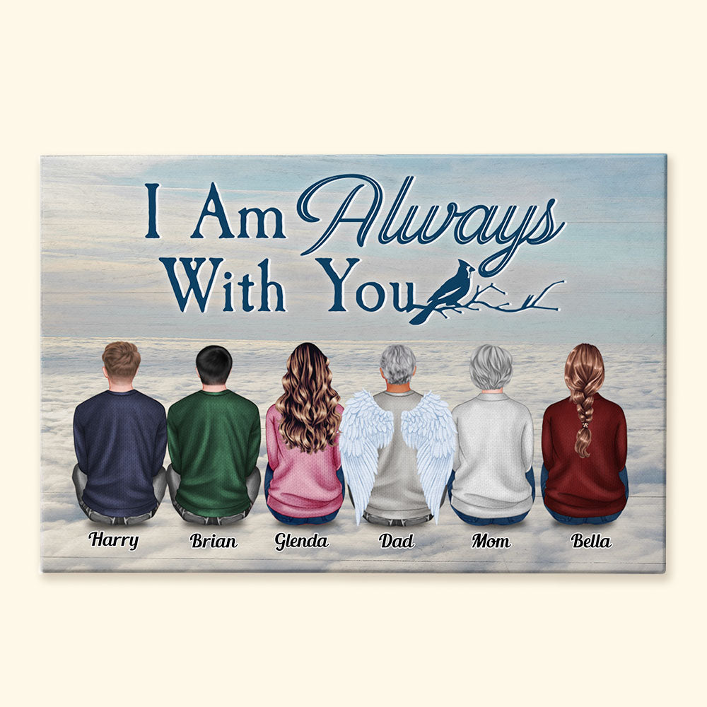 Because Someone We Love Is In Heaven - Personalized Wrapped Canvas - Christmas Gift For Family, Memorial Canvas, Remembrance Canvas – Macorner because-someone-we-love-is-in-heaven-personalized-wrapped-canvas-christmas-gift-for-family-memorial-canvas-remembrance-canvas-macorner