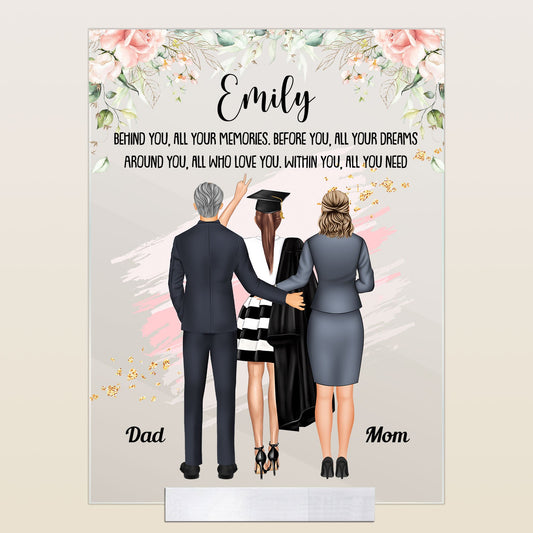 Before You All Your Dreams - Personalized Acrylic Plaque