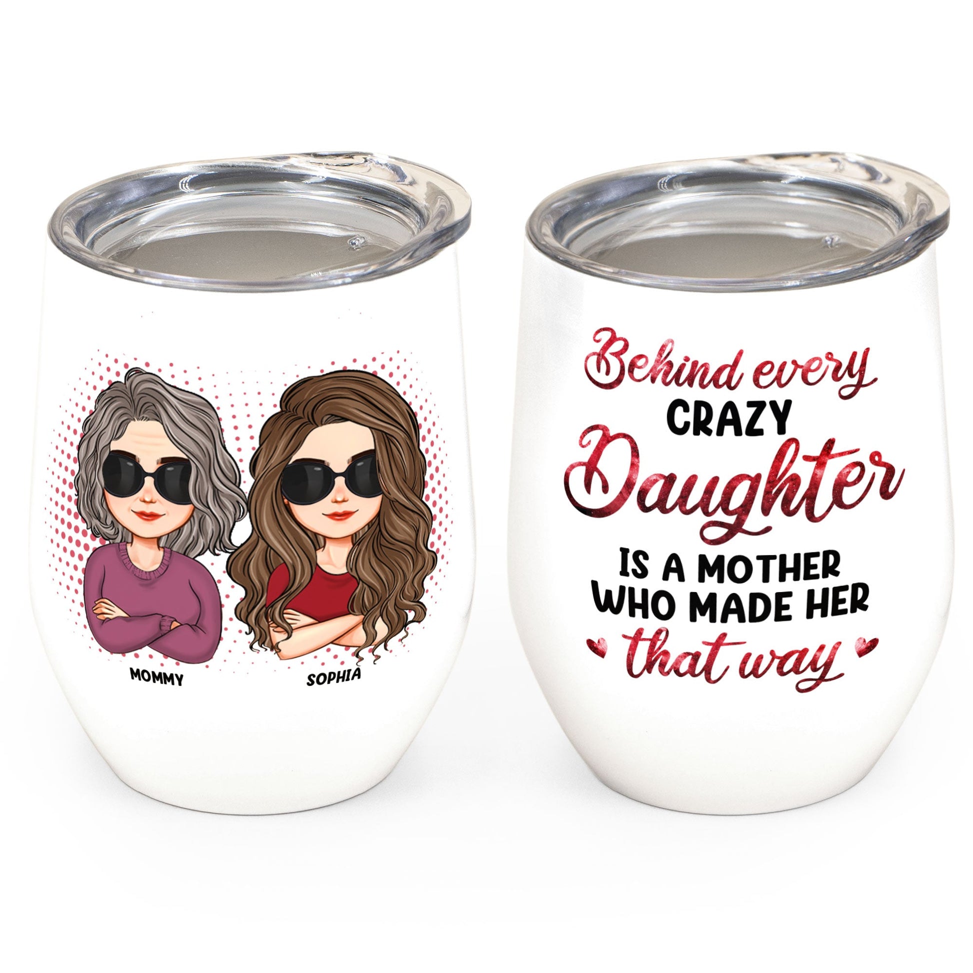 Mother's Day - Mother's Day Tumbler Mom Daughter Tumbler Mother