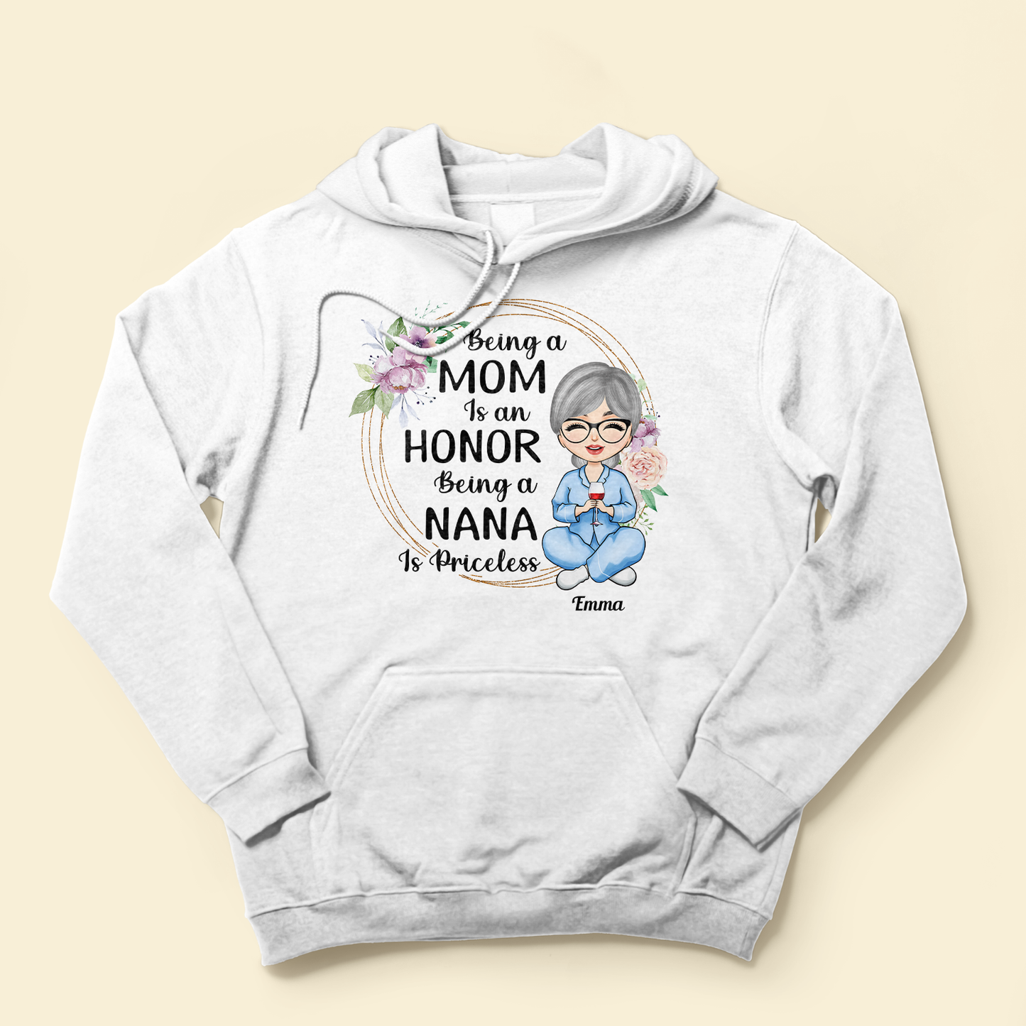 Being A Nana Is Priceless - Personalized Shirt - Birthday Mother's Day Gift For Grandma, Nana - Gift From Daughters, Sons, Husband