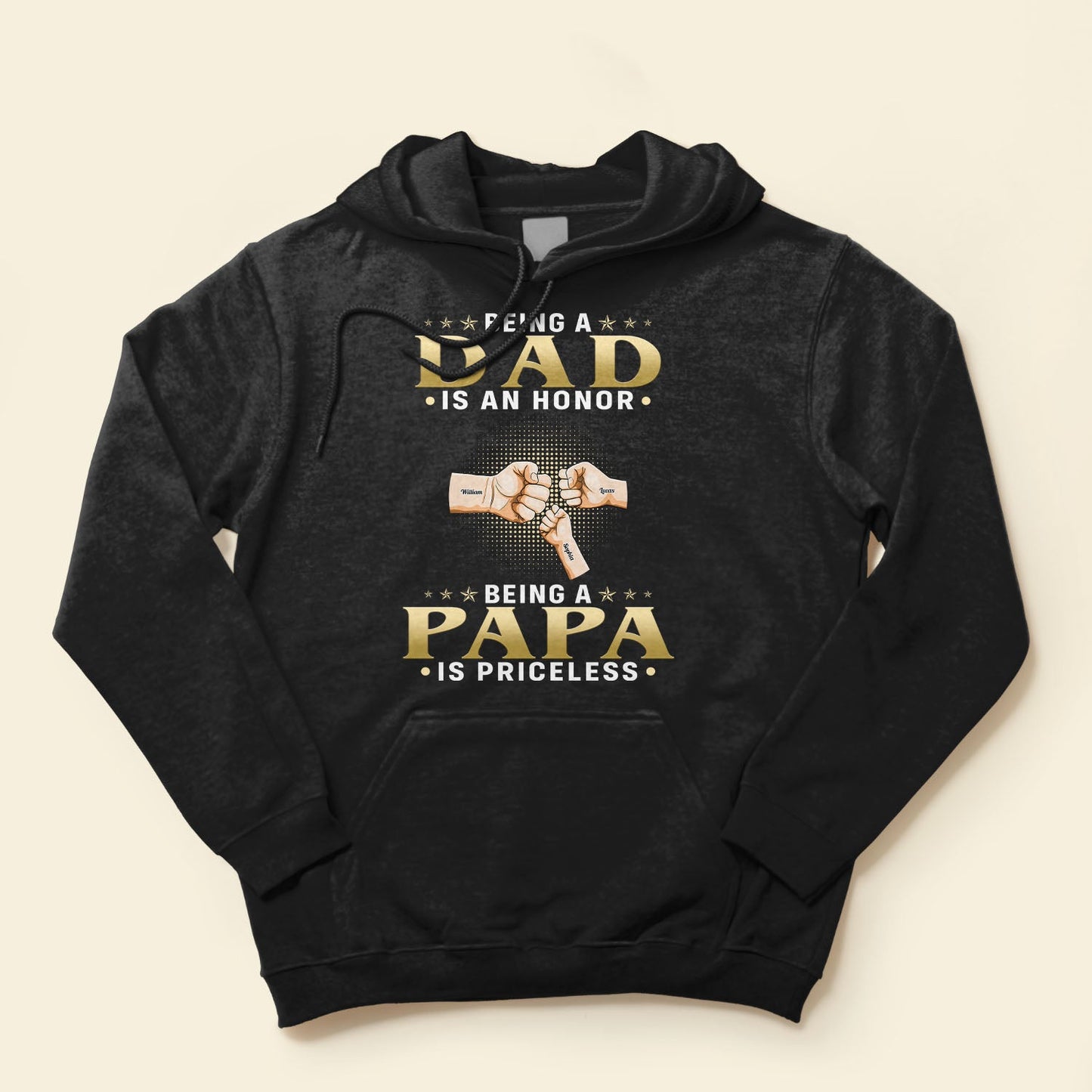 Being A Papa Is Priceless - Personalized Shirt - Gift For Father, Dad, Papa, Grandpa