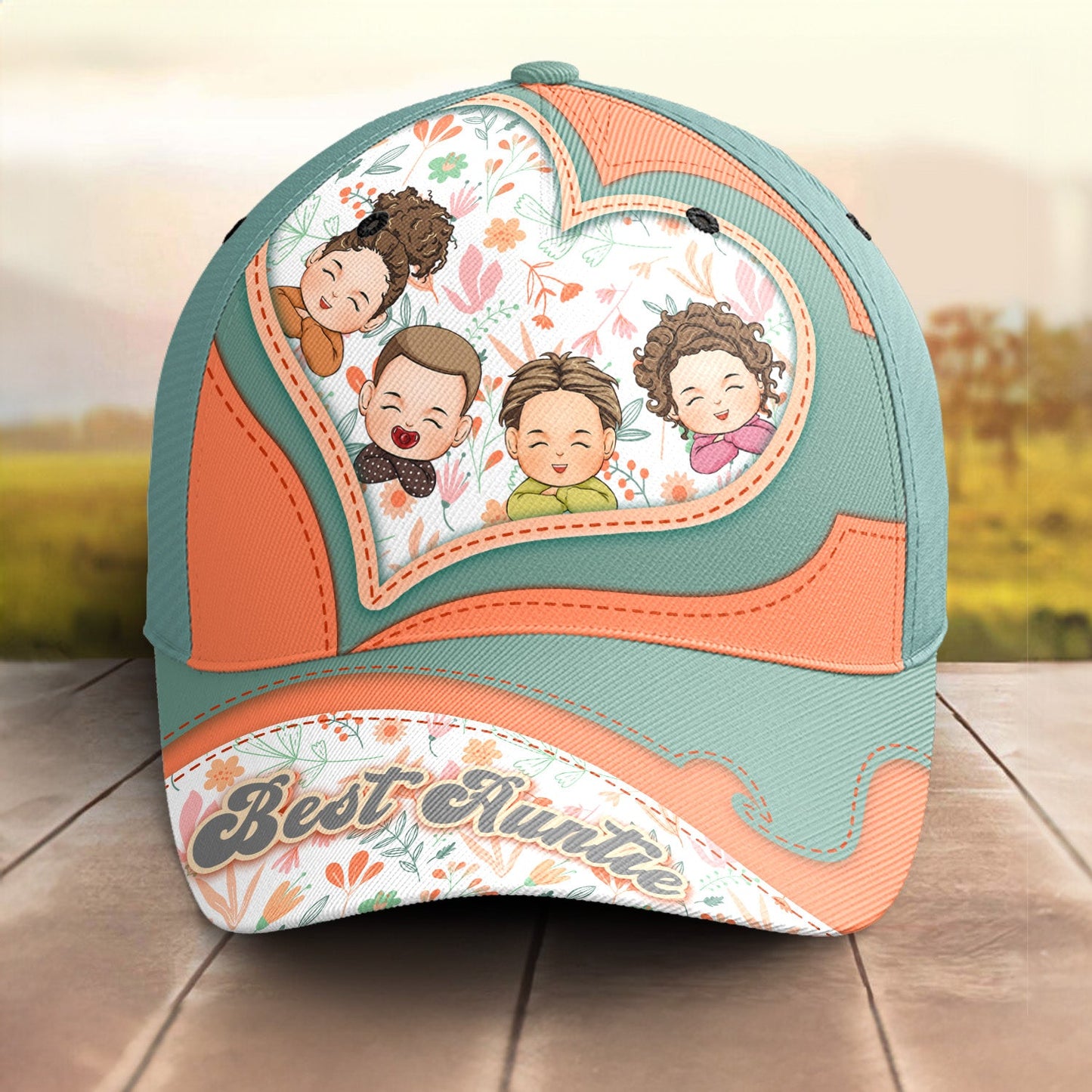 Best Auntie - Personalized Classic Cap