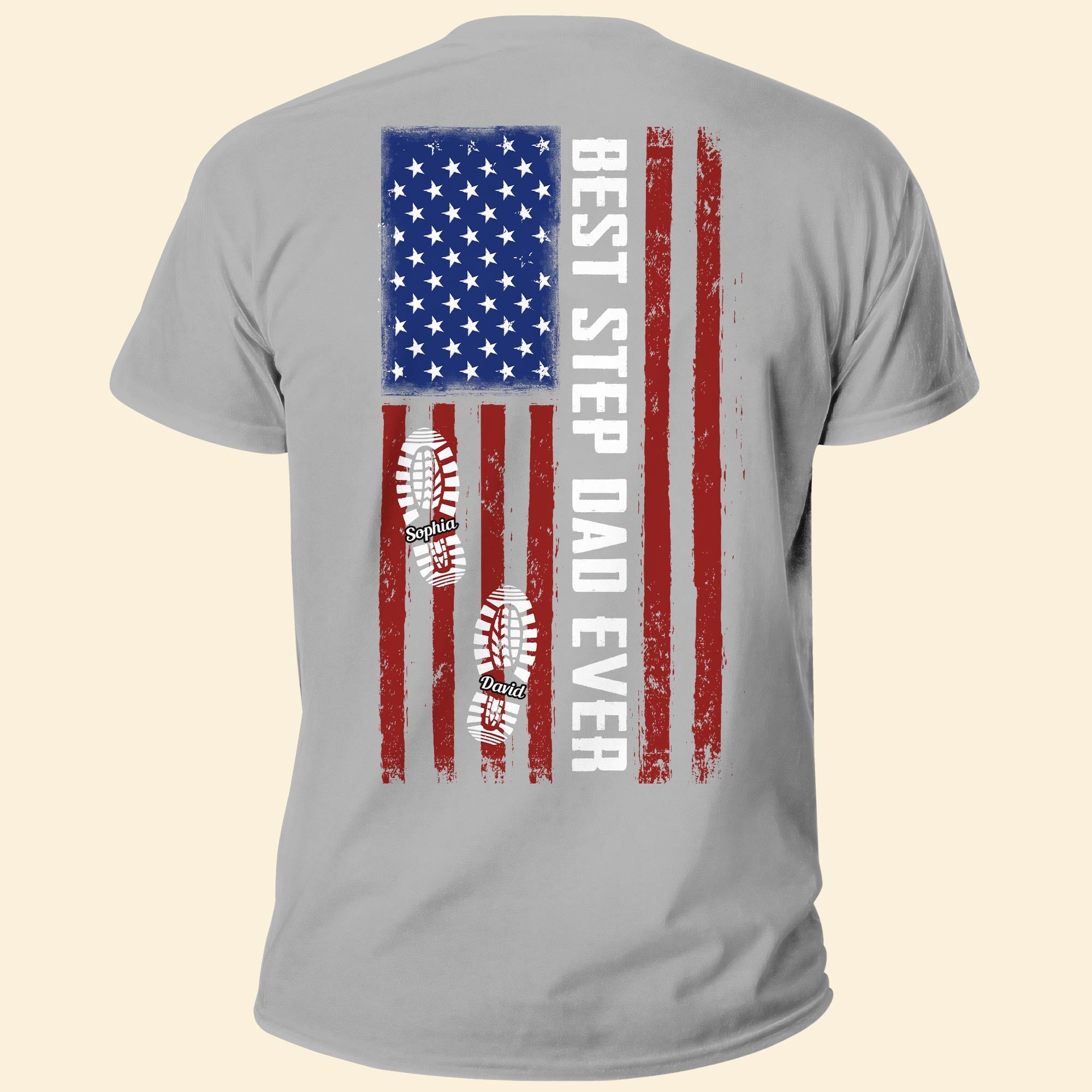 Father's Day Gifts, Best Bonus Dad Ever - Personalized Shirt - Birthday Father's Day Gift For Dad, Step Dad, Husband - Gift From Step-Daughters, Step-Sons, Wife
