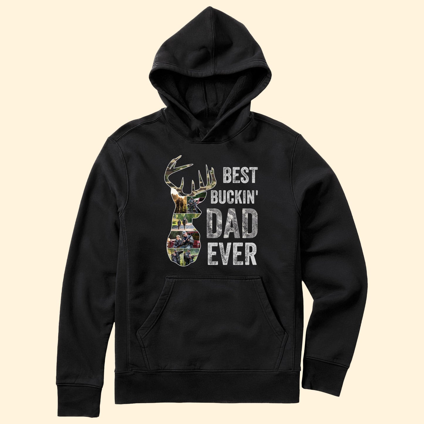 Best Buckin' Dad Ever - Personalized Photo Shirt