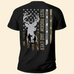 Best Buckin' Dad Ever - Personalized Shirt - Father's Day, Birthday, Funny Hunting Gift For Dad, Father, Husband, Grandpa  - Gift From Wife, Son, Daughter
