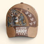Best Buckin' Dad Ever Custom Papa Grandpa Father - Personalized Classic Cap