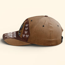 Best Buckin' Dad Ever Custom Papa Grandpa Father - Personalized Classic Cap