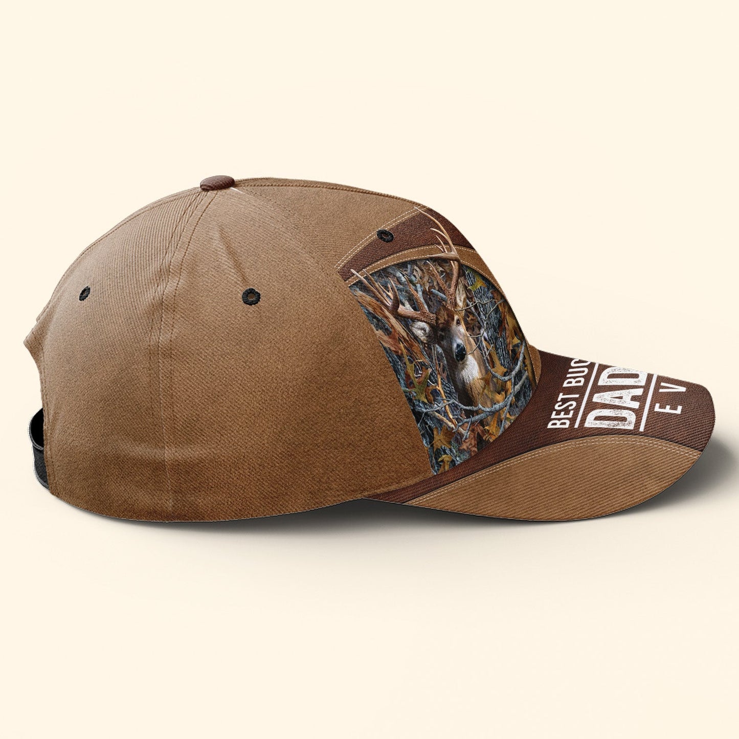 Best Buckin' Dad Ever Custom Papa Grandpa Father - Personalized Classic Cap