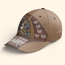 Best Buckin' Dad Ever Custom Papa Grandpa Father - Personalized Classic Cap