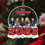 Best Coworkers Ever - Personalized 2026 Shaped Acrylic Ornament