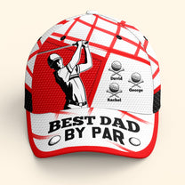 Best Dad By Par - Personalized Classic Cap