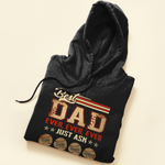 Best Dad Ever Baseball Dad - Personalized Shirt - Birthday Father's Day Gift For Dad, Baseball Dad, Husband - Gift From Sons, Daughters, Wife