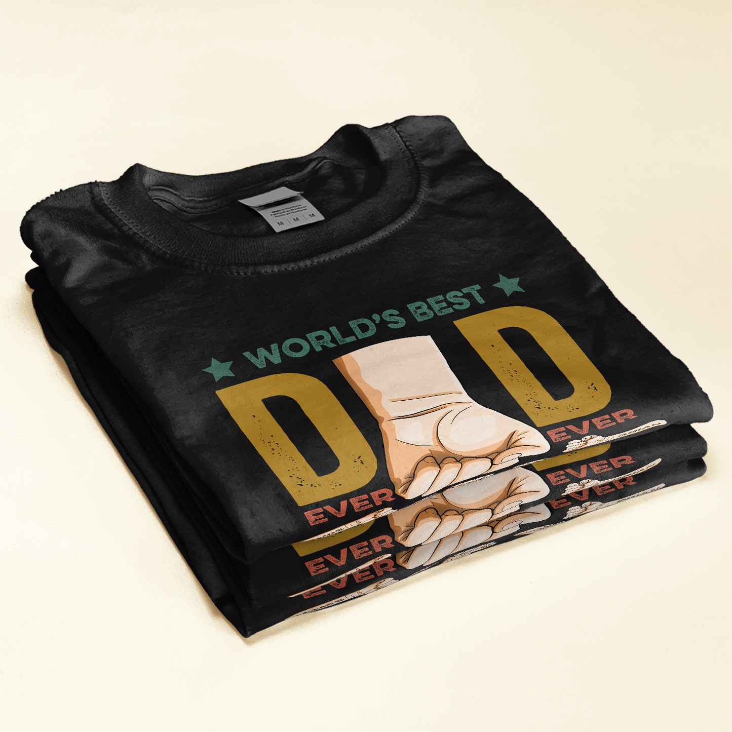 Best Dad Ever Ever - Personalized Shirt