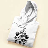 Best Dad Ever Just Ask - Personalized Shirt - BirthdayGift For Gymer - Old Man Lifting