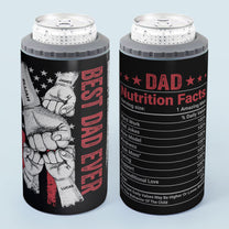 Best Dad Ever - Personalized Can Cooler