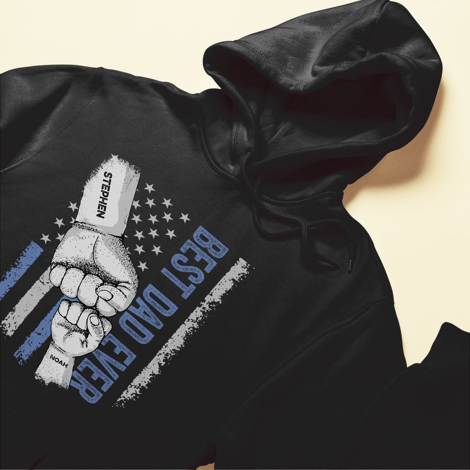 Father's Day Gifts, Best Dad Ever - Personalized Front Shirt - Father's Day, Birthday Gift For Dad, Papa, Daddy, Grandpa - From Daughter/Son, Wife