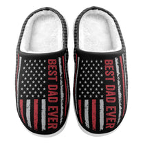 Best Dad Ever - Personalized Slippers