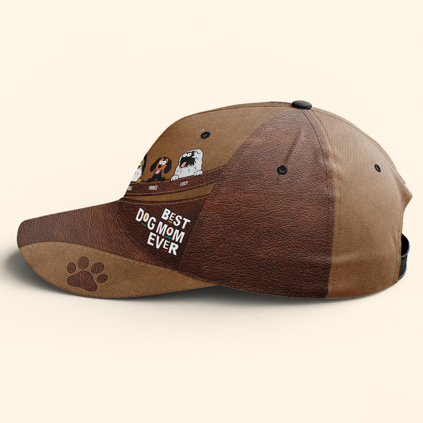 Best Dog Mom Ever - Personalized Classic Cap