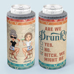 Best Bitches Bonding Over Alcohol - Personalized Can Cooler