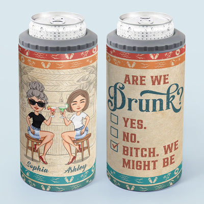 Best Bitches Bonding Over Alcohol - Personalized Can Cooler
