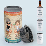 Best Bitches Bonding Over Alcohol - Personalized Can Cooler