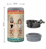 Best Bitches Bonding Over Alcohol - Personalized Can Cooler