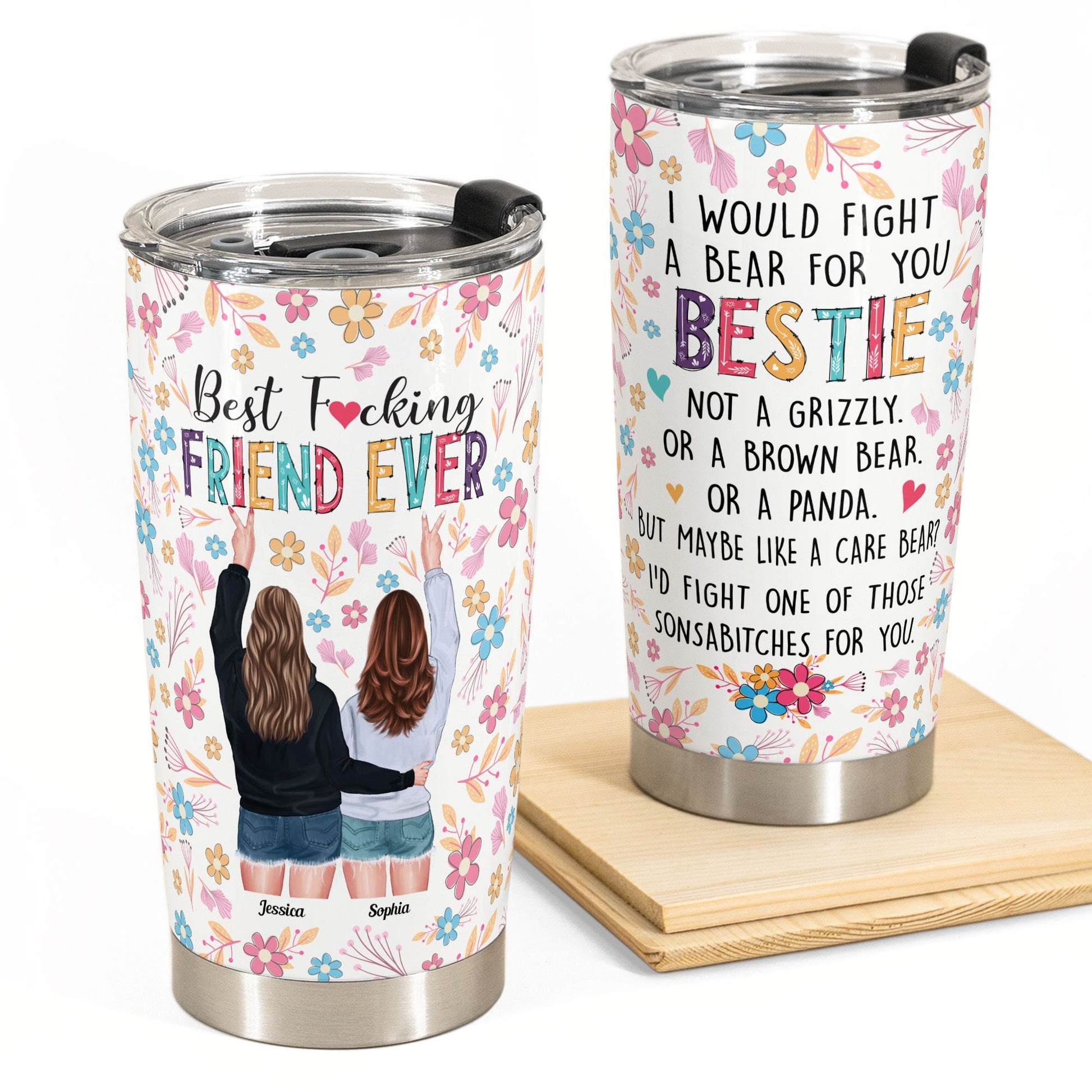 You Are The Sister I Got To Choose - Personalized Tumbler Cup