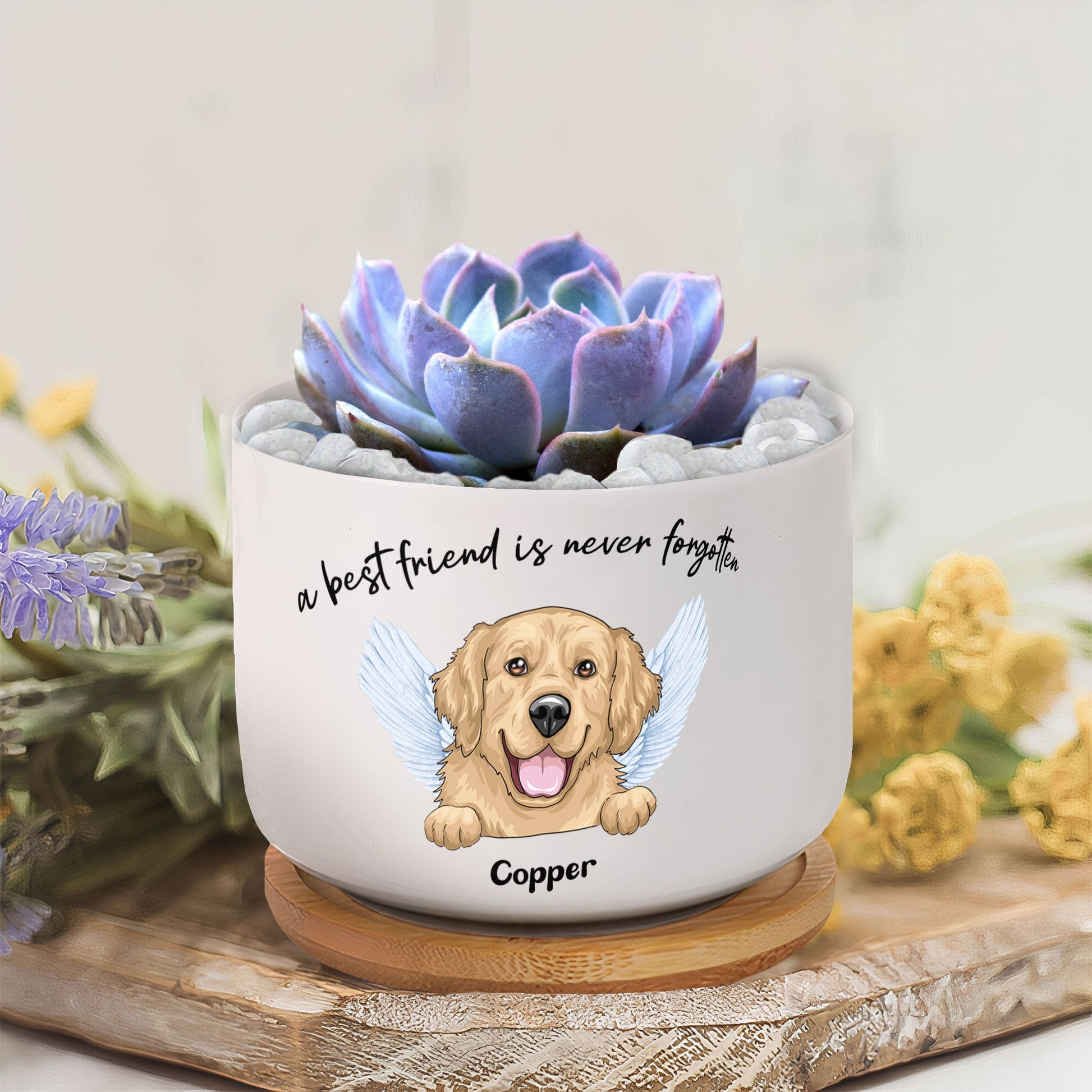 best friend plant pot Best Friends Are Never Forgotten