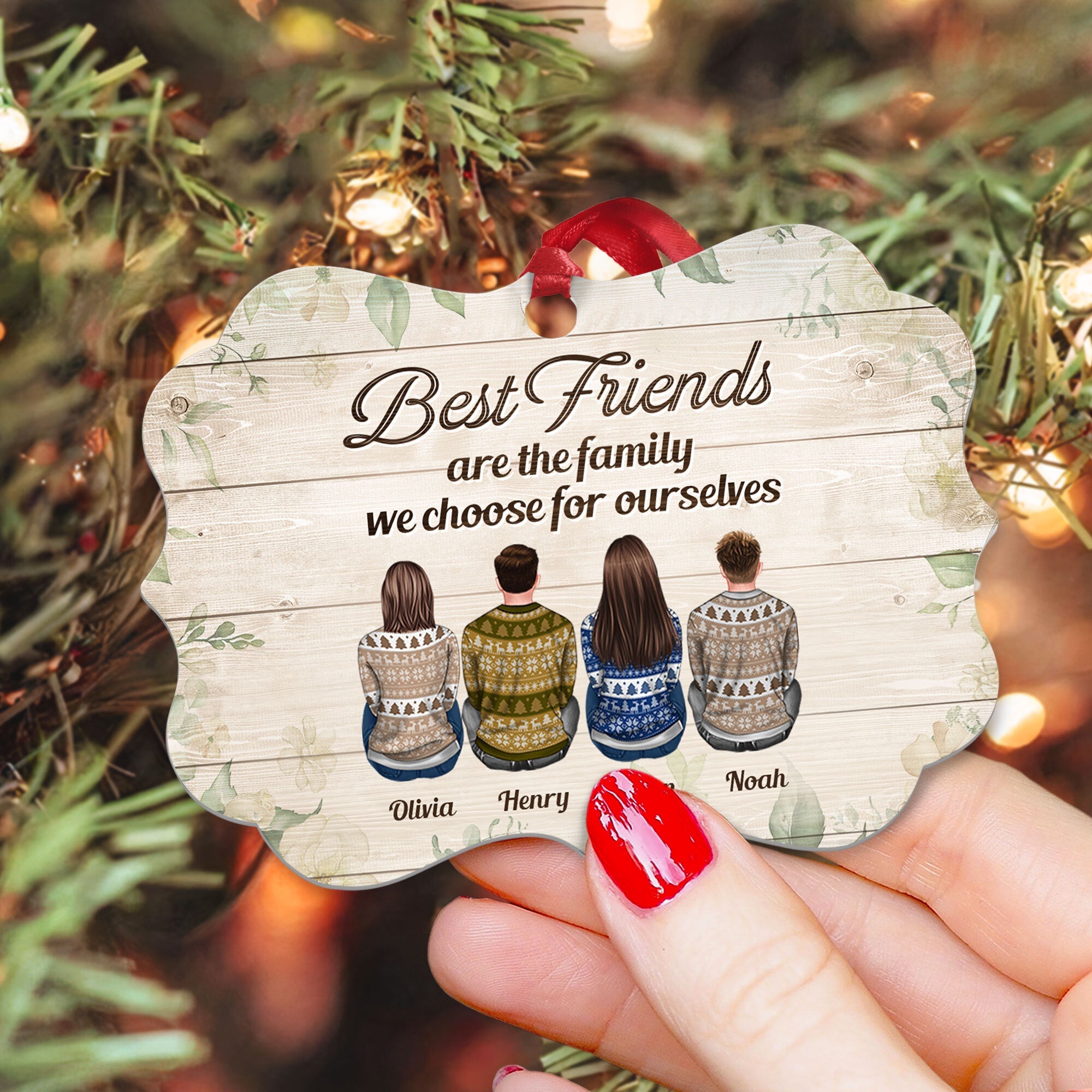 Best friends deals ornaments