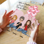 Best Friends Forever From The Heart - Personalized Acrylic Plaque - Mother's Day, Loving, Birthday Gift For Mom, Mother, Mama