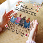 Best Friends Have The Best Time - Personalized Acrylic Plaque - Birthday, Friendship Day, Friend's DayGift For Friends, Besties, BFF