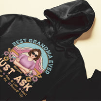 Best Grandma Ever Ever Ever - Personalized Shirt - Funny Gift Birthday Gift For Grandma, Nana, Mom - Gift From Daughters, Sons, Husband For Wife