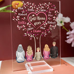 Best Grandma Ever - Personalized Acrylic Plaque