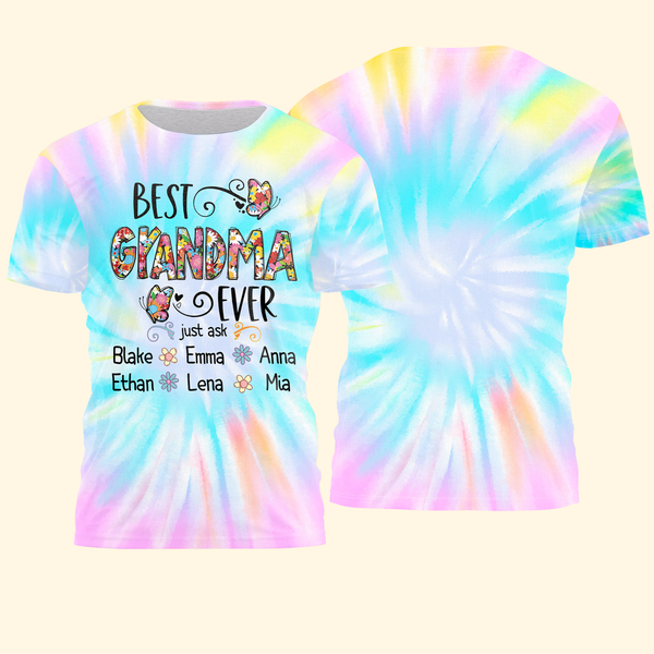 Tie-Dye Personalized T-Shirts