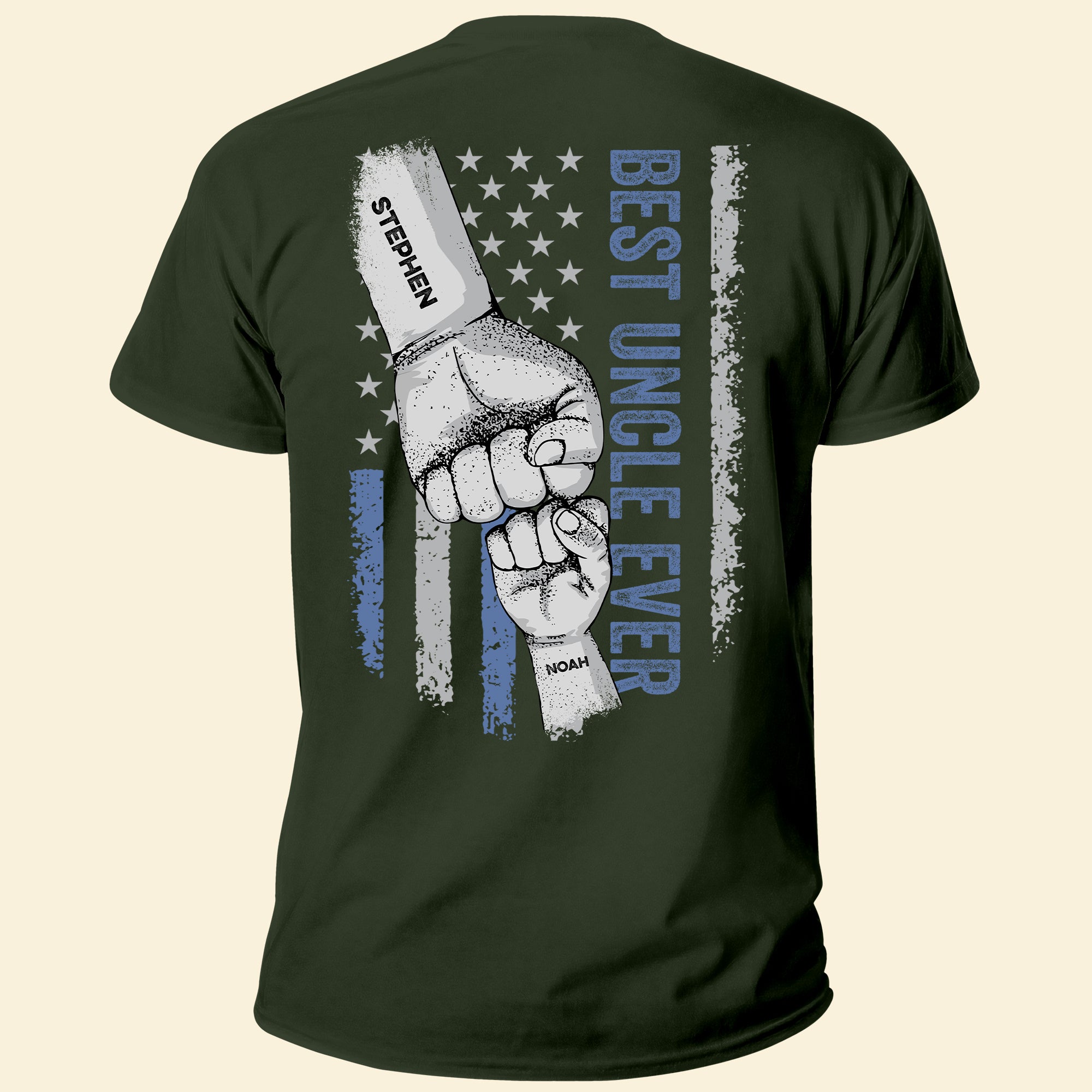 Best Uncle Ever - Personalized Shirt Father's Day