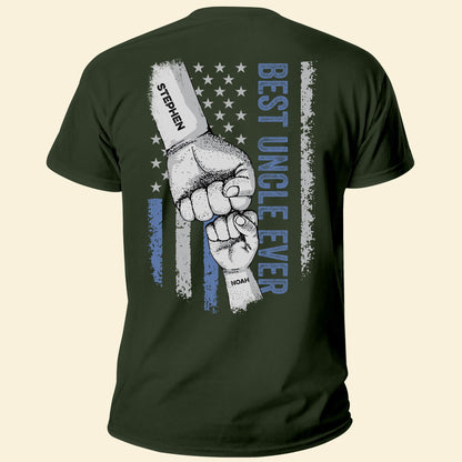 Best Uncle Ever - Personalized Shirt Father's Day