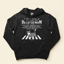 Best Cat Mom Cat Dad - Personalized Shirt - Funny Birthday Gift For Cat Mom. Cat Dad