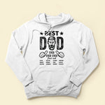 Best Dad Ever Ever Ever - Personalized Shirt - Birthday, Father's Day Gift For Father, Dad, Papa, Grandpa